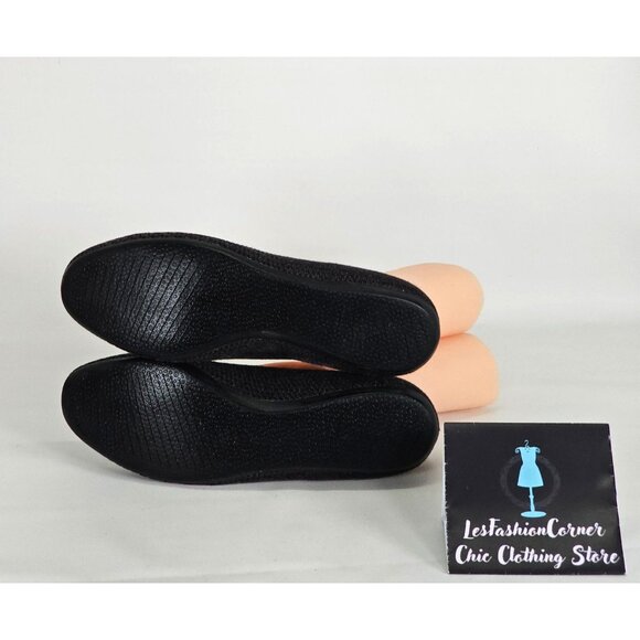 Allbirds Women's Dark Gray TB Tree Breezers Knit Slip On Flats Shoe Sz 9.5  176 - Picture 10 of 16